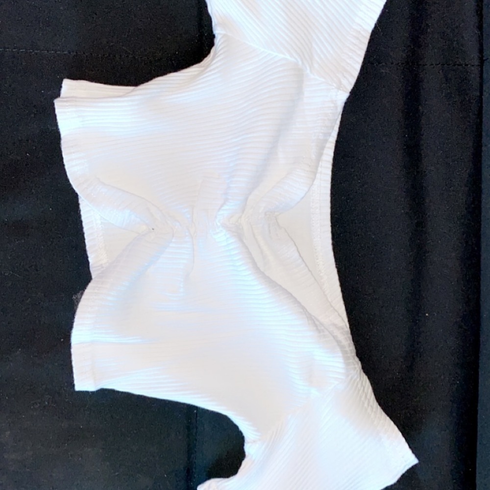 White off the shoulder top